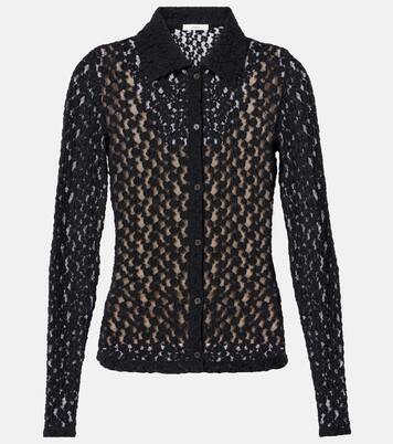 Bluse aus Spitze | Vince