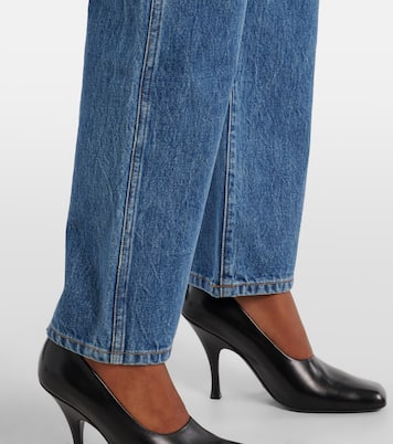 Jeans Kerrie a gamba larga e vita media | Khaite