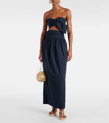 Bandeau-Top aus Baumwolle | Adriana Degreas