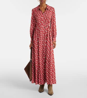 Abito chemisier Maddison con stampa | Rixo