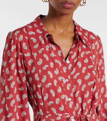 Abito chemisier Maddison con stampa | Rixo