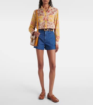 Chemise en coton à motif cachemire | Valentino