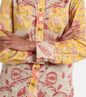 Chemise en coton à motif cachemire | Valentino