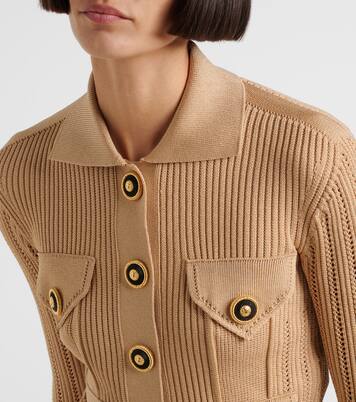Cardigan aus Rippstrick | Balmain