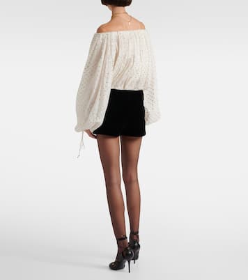 Shorts aus Baumwollsamt | Chloé