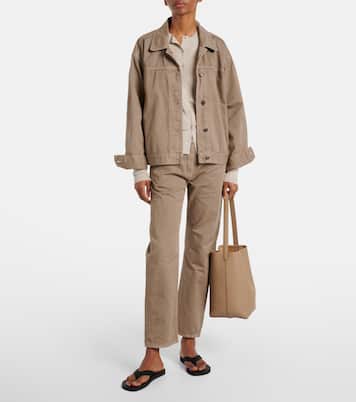 Cabas N/S Park Medium en cuir | The Row