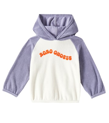 Baby logo cotton terry hoodie | Bobo Choses