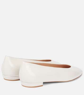 Amelia leather ballet flats | Gianvito Rossi