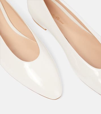 Amelia leather ballet flats | Gianvito Rossi