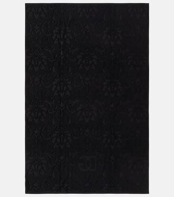 Set of 5 jacquard cotton terry towels | Dolce&Gabbana Casa