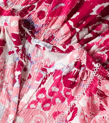 Aria ruffled cotton dress | Poupette St Barth Kids