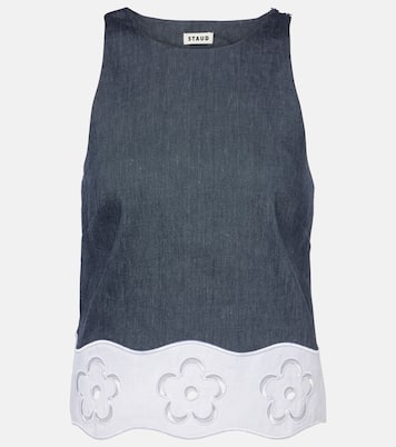 Top Parma aus einem Leinengemisch | Staud