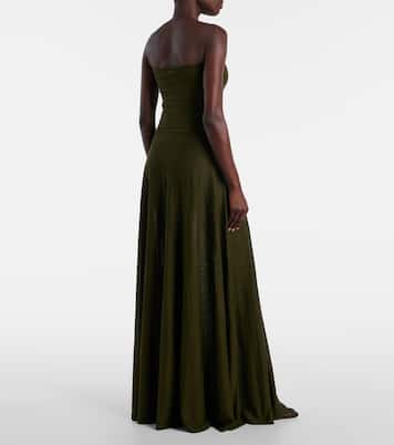 Bustier-Kleid aus einem Leinengemisch | Alaïa