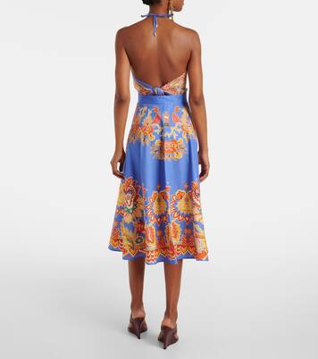 Bedruckter Midirock aus Baumwolle | Etro