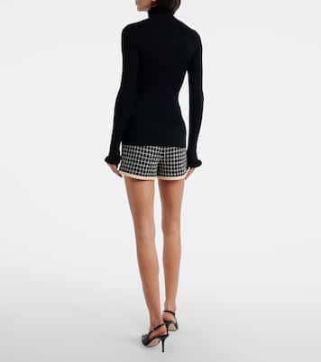 Ruffled virgin wool sweater | Valentino