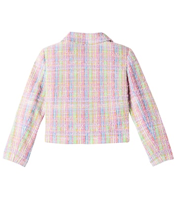 Cotton-blend tweed jacket | Versace Kids