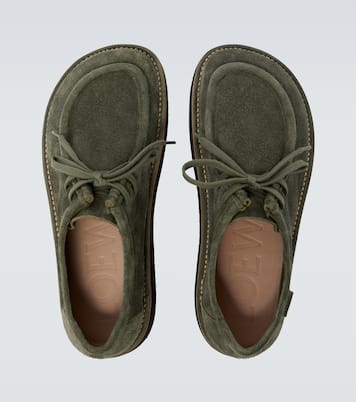 Chaussures bateau Faro en daim | Loewe