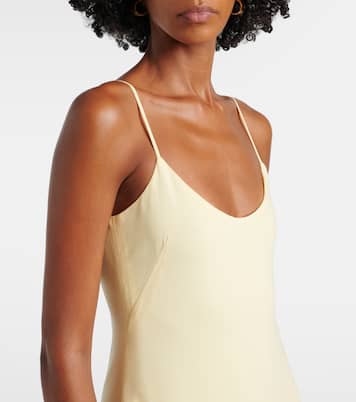 Robe longue Ari en crêpe | Leset