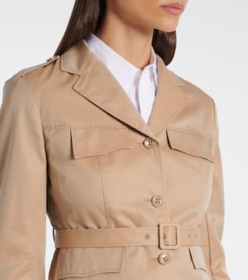 Trenchcoat Luxury Layer aus Baumwolle | Dorothee Schumacher