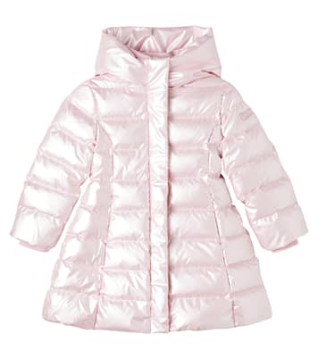 Hooded down jacket | Monnalisa