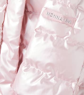 Hooded down jacket | Monnalisa