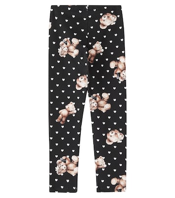 Leggings en mezcla de algodón estampados | Monnalisa