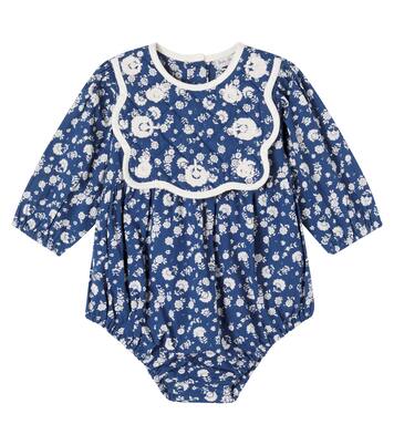 Baby Amari floral cotton bodysuit | Bebe Organic