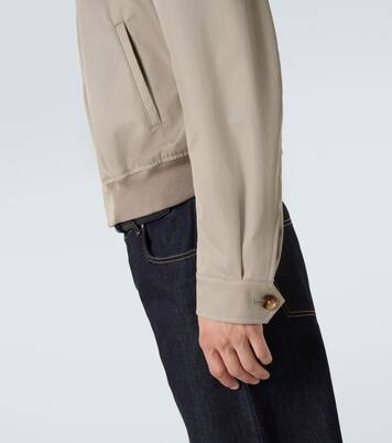 Veste en coton à logo | McQueen