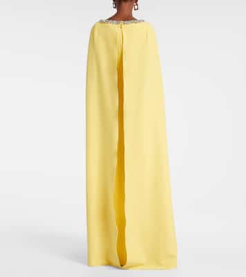 Abito lungo con cristalli | Safiyaa