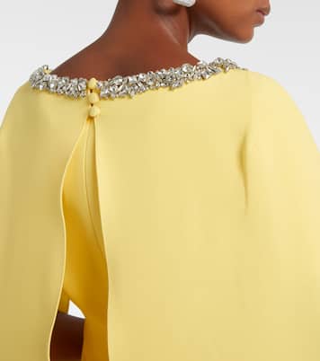 Abito lungo con cristalli | Safiyaa