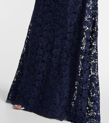 Abito lungo in pizzo | Monique Lhuillier