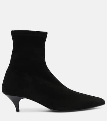 Ankle Boots Ophelia aus Veloursleder | A.Emery