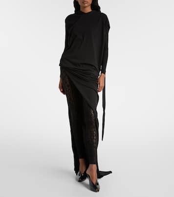 Semi-sheer jumpsuit  | Wolford