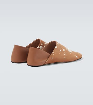 حذاء لوفر من الجلد | JW Anderson