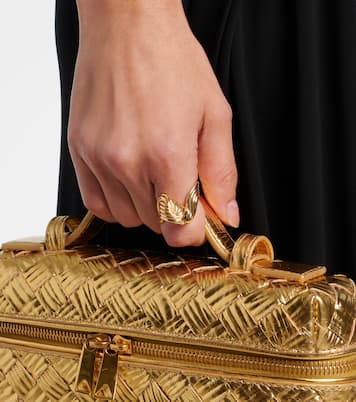 Ring aus Sterlingsilber, 18kt vergoldet | Bottega Veneta