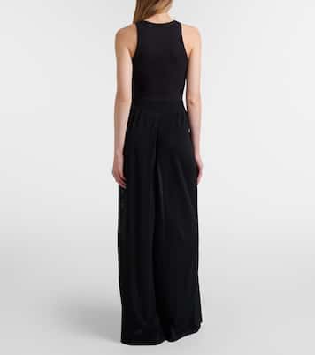 Pantaloni a gamba larga a vita alta | Alaïa