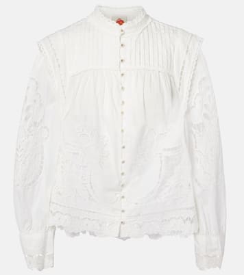 Embroidery cotton blouse | Farm Rio