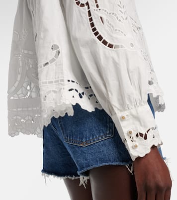 Embroidery cotton blouse | Farm Rio