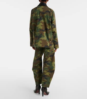 Shon camouflage barrel-leg pants | Nili Lotan