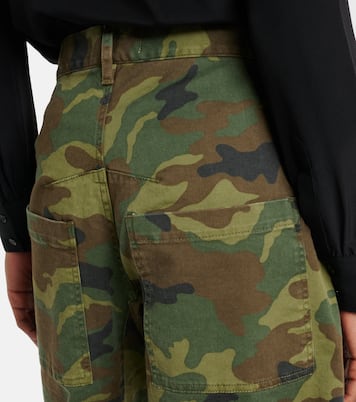 Shon camouflage barrel-leg pants | Nili Lotan