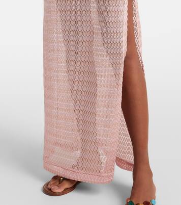 Mariah lamé maxi dress | Melissa Odabash