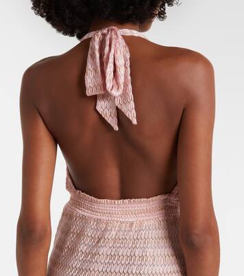 Mariah lamé maxi dress | Melissa Odabash