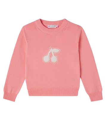 Bestickter Pullover Liesel aus Baumwolle | Bonpoint