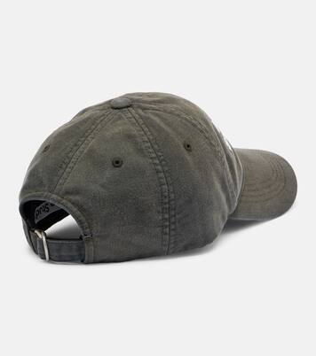 Gorra de sarga de algodón con logo | Acne Studios