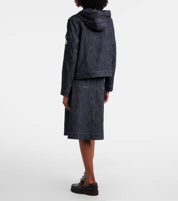 Midirock aus Denim | Moncler