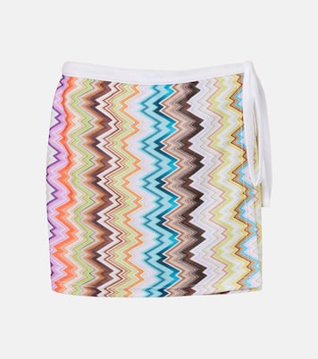 Mini-jupe portefeuille Zigzag | Missoni