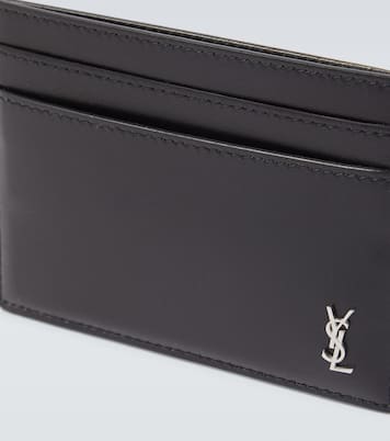 Leather card holder  | Saint Laurent