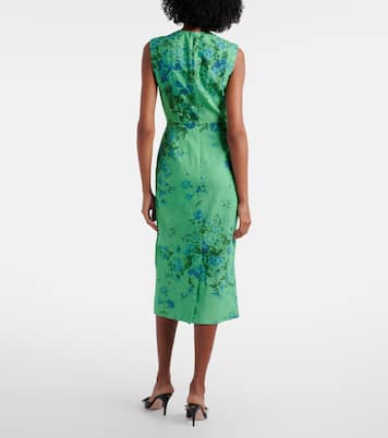 Midikleid aus Leinen | Erdem