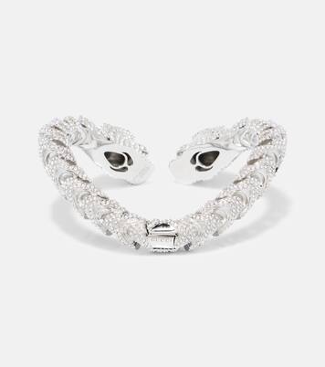 Dionysus crystal-embellished cuff bracelet | Gucci