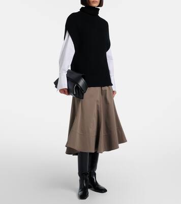 Wave Mini leather clutch | Tod's